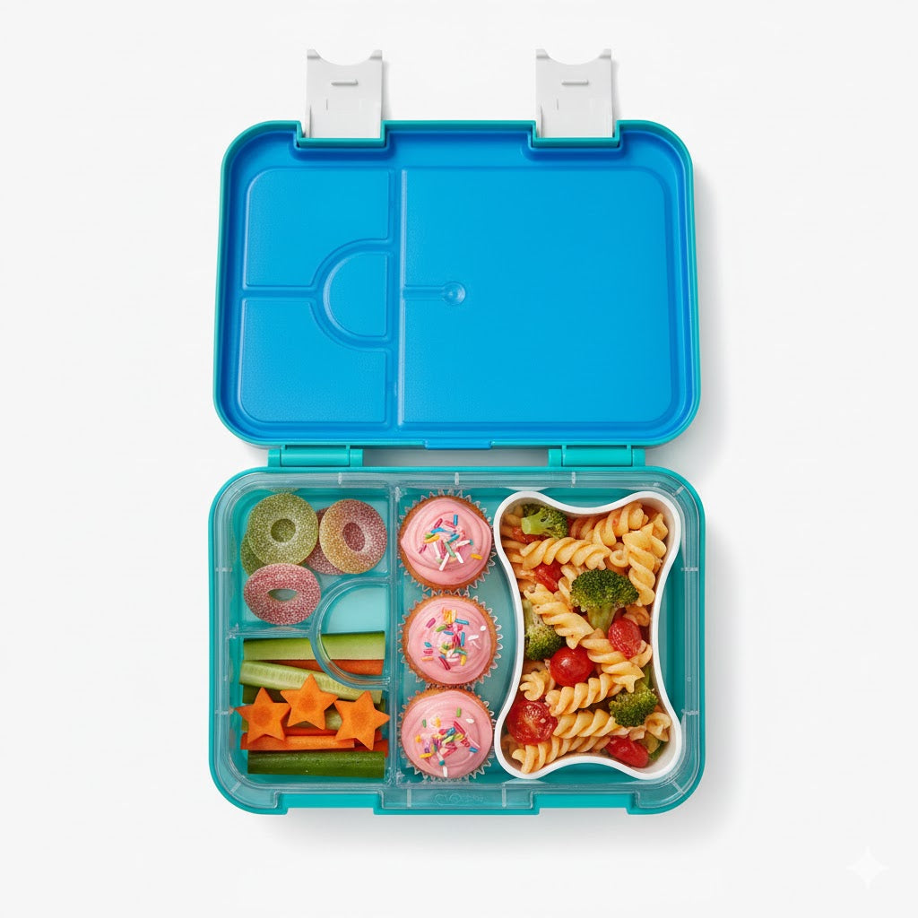 Smiggle - 4 Compartment Bento Lunch Box