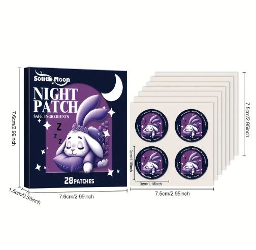 28pcs Sleep Patch for Night Sleep, Herbal Scented Sleep Comfort Patches Contains Safe Herbal Ingredients for all ages
