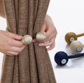 2Pcs Magnetic Ball Curtain Holder
