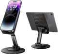 360 Rotatable & Foldable Tablet Stand Mobile Stand & for Kindle, ipad, Stable Base | Adjustment of Height & Angle, for Classes, Calls, Gaming & Videos