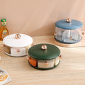 Kitchen Multifunctional Spice Dispenser, 360° Rotating Large Capacity Spice Seasoning Box