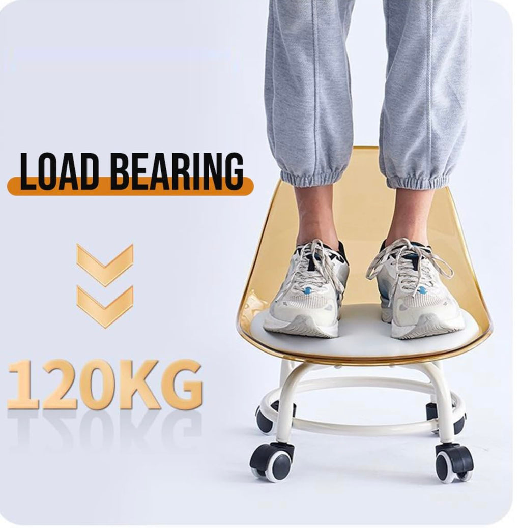 360° Swivel Moving Chair with Wheels Playful and Functional, Kid’s Party Chair