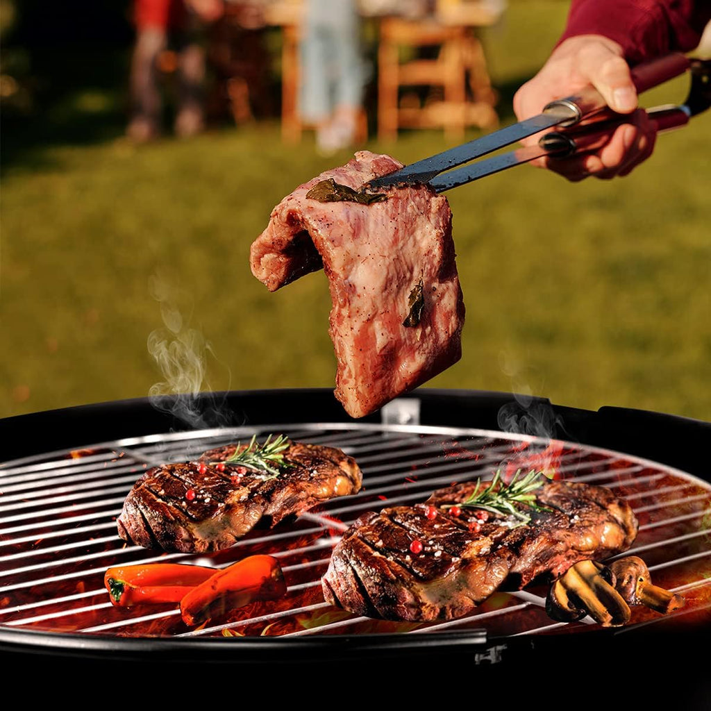 3 In 1 Vertical Charcoal Smoker, 16 inches Separable BBQ Smoker Grill Combo With Built-In Thermometer & Easy TEMP Adjustable Vent For Outdoor Cooking