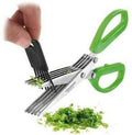 5 Blades Kitchen Multipurpose Stainless Steel Scissor