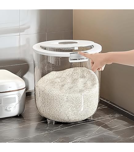 Sealed Flip-Lid Rice Storage Container