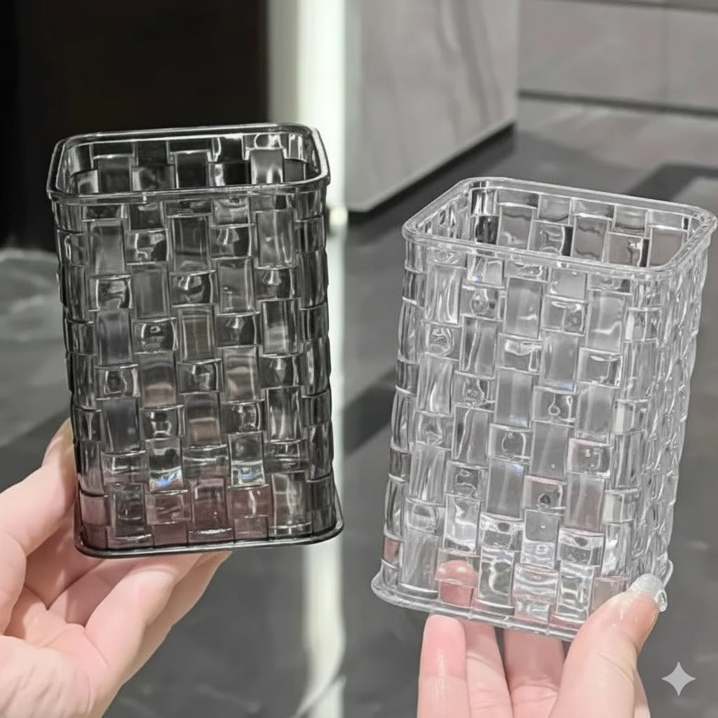 Elegant Acrylic Makeup Brush Organizers