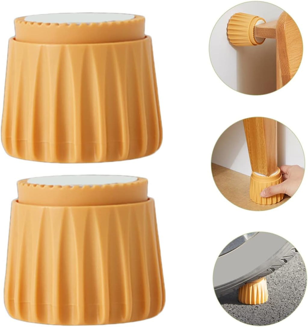 (Pack of 2) Adjustable Headboard Stabilizer Bed Fixer, Self-Adhesive Headboard Stabilizer