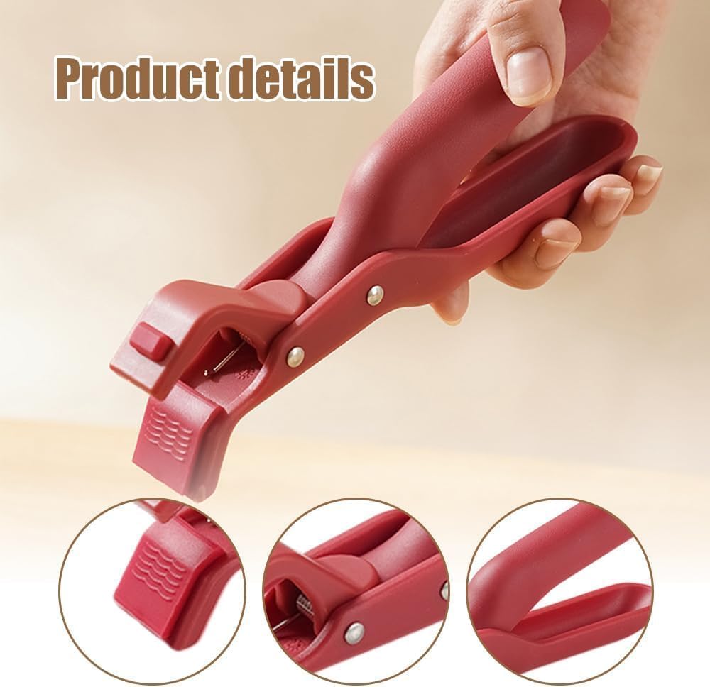 1Pc Multi-Purpose Anti-Scalding Bowl Gripper Clip Holder for Kitchen, Hot Bowl Dish Plate Pot