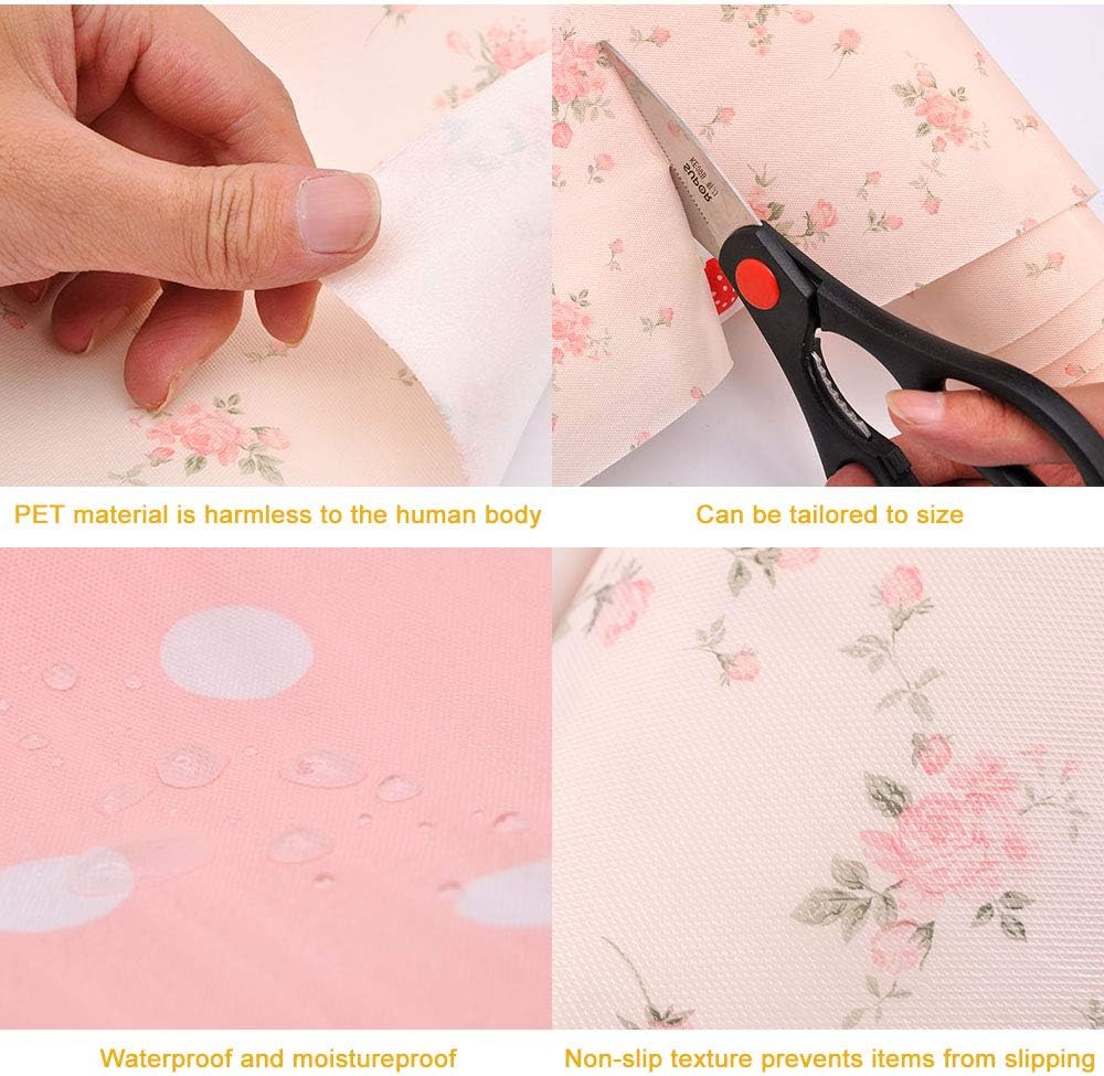 Anti Slip Foam Drawer Mat - 2 Rolls Pack