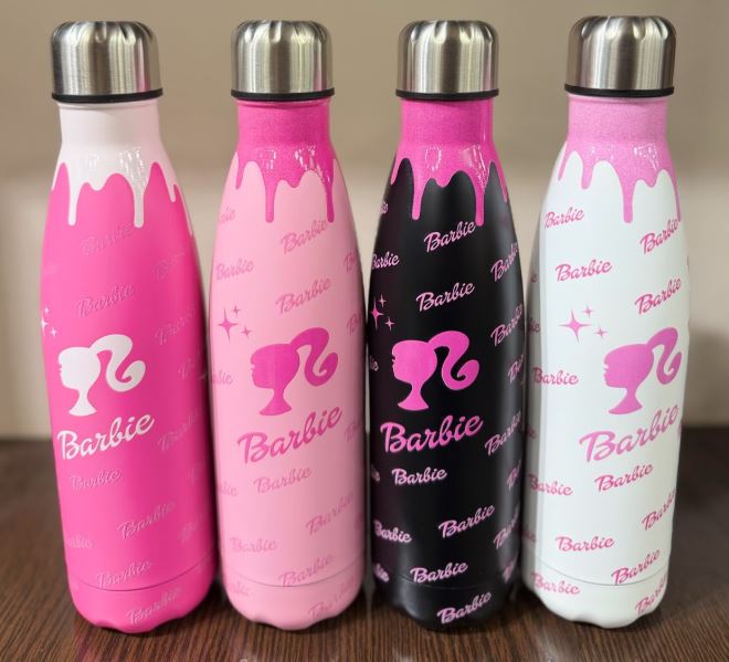 Barbie Stainless Steel Thermal Water Bottles – 500ml