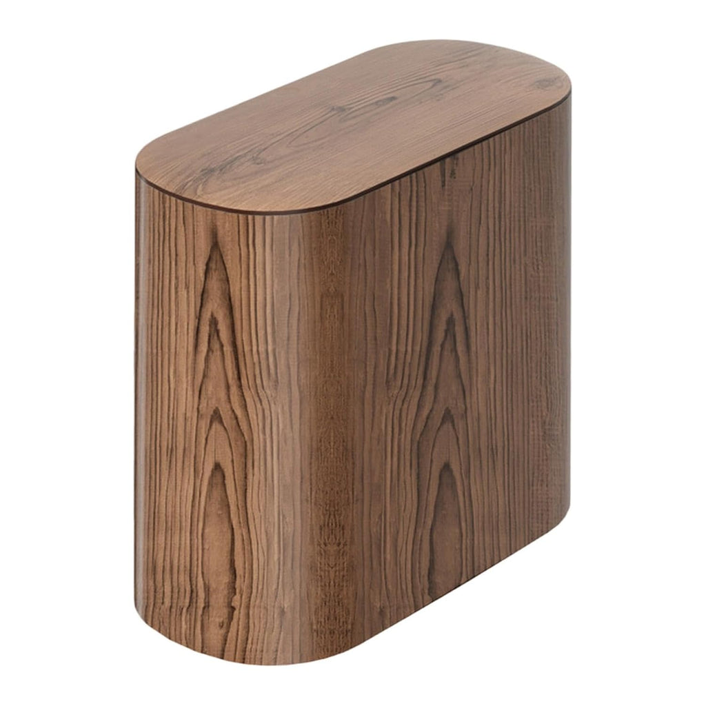 Bathroom Trashcans with Lids, Plastic Marble Wood Pattern Trash Can Small Garbage Bin with Lid for Bathroom, Modern Waste Basket for Home Indoor Hotel, Waste Collection and Storage