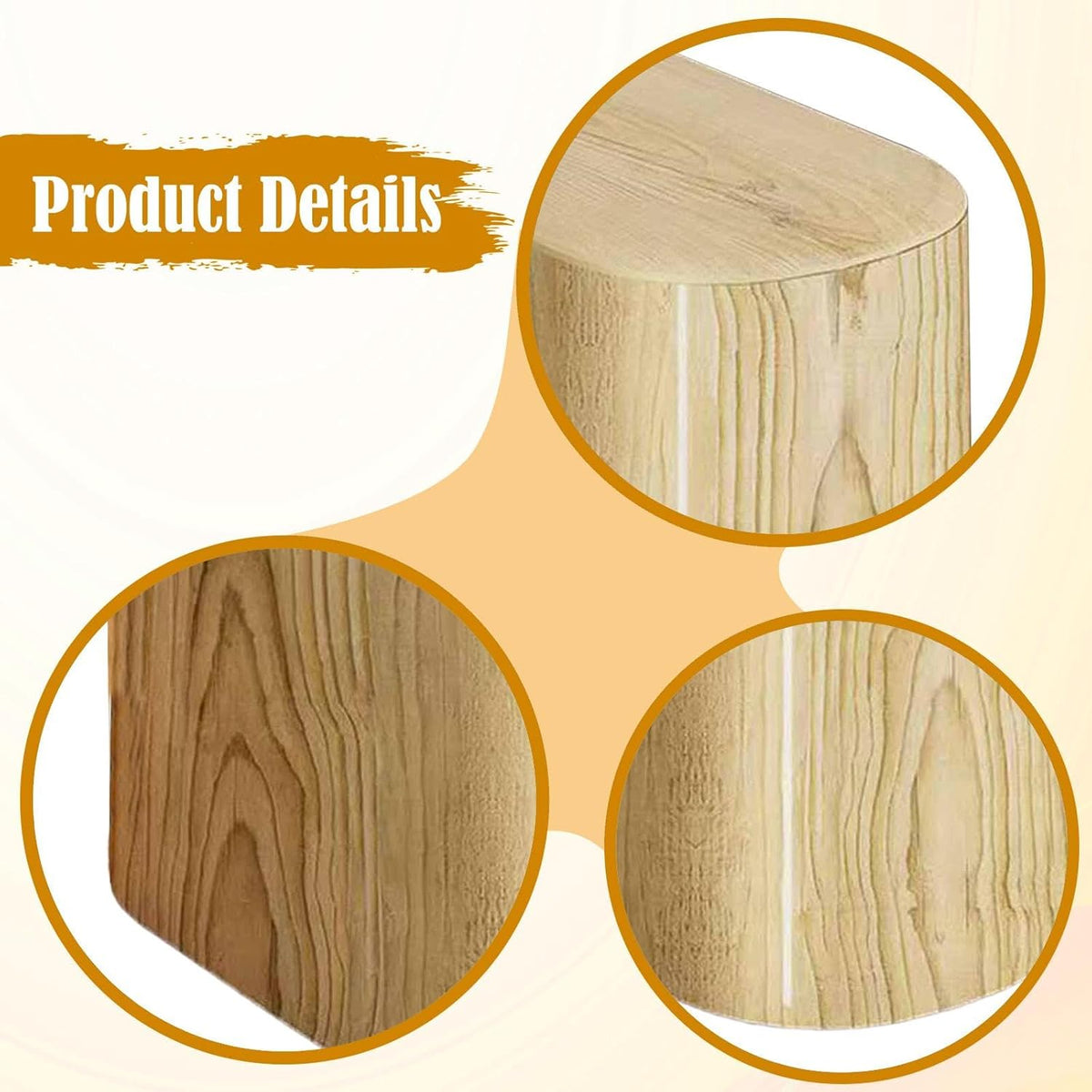 Bathroom Trashcans with Lids, Plastic Marble Wood Pattern Trash Can Small Garbage Bin with Lid for Bathroom, Modern Waste Basket for Home Indoor Hotel, Waste Collection and Storage