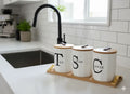 3Pcs Ceramic Jar Set