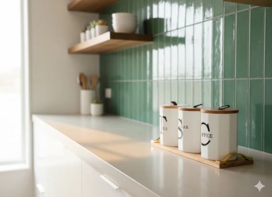 3Pcs Ceramic Jar Set