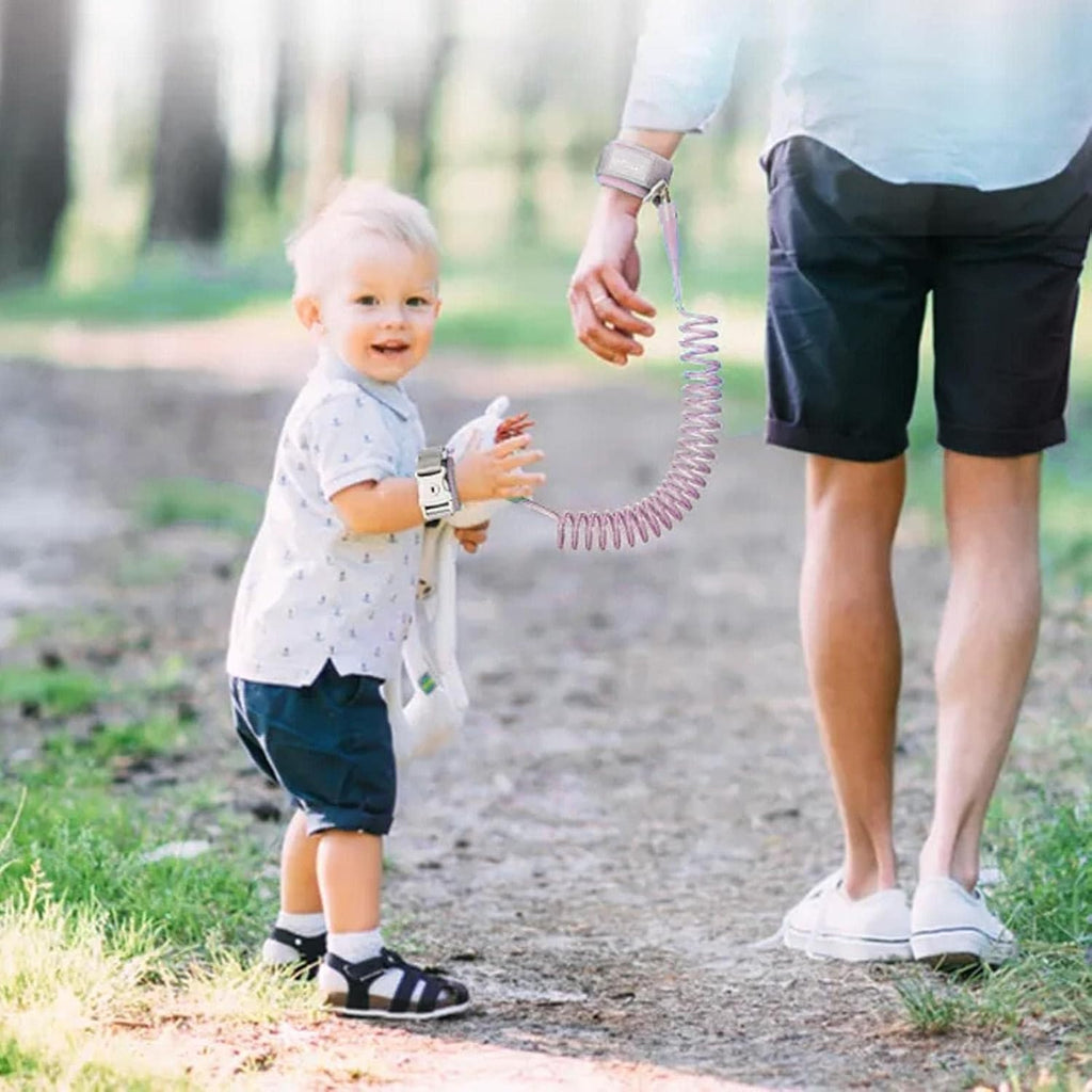 Child Safety Wristband with 360° Rotating Cuff - Secure & Comfortable Anti-Lost Wrist Link for Toddlers