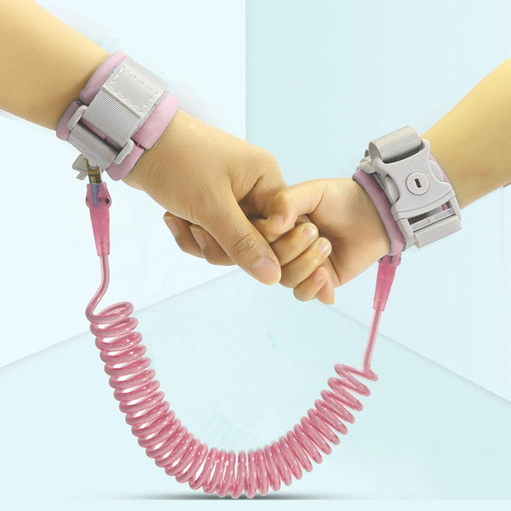 Child Safety Wristband with 360° Rotating Cuff - Secure & Comfortable Anti-Lost Wrist Link for Toddlers
