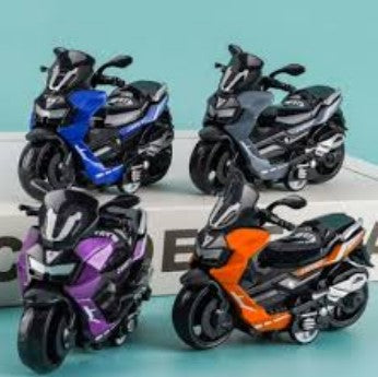 Children's Motorcycle Friction Toy Friction Automatically Moves