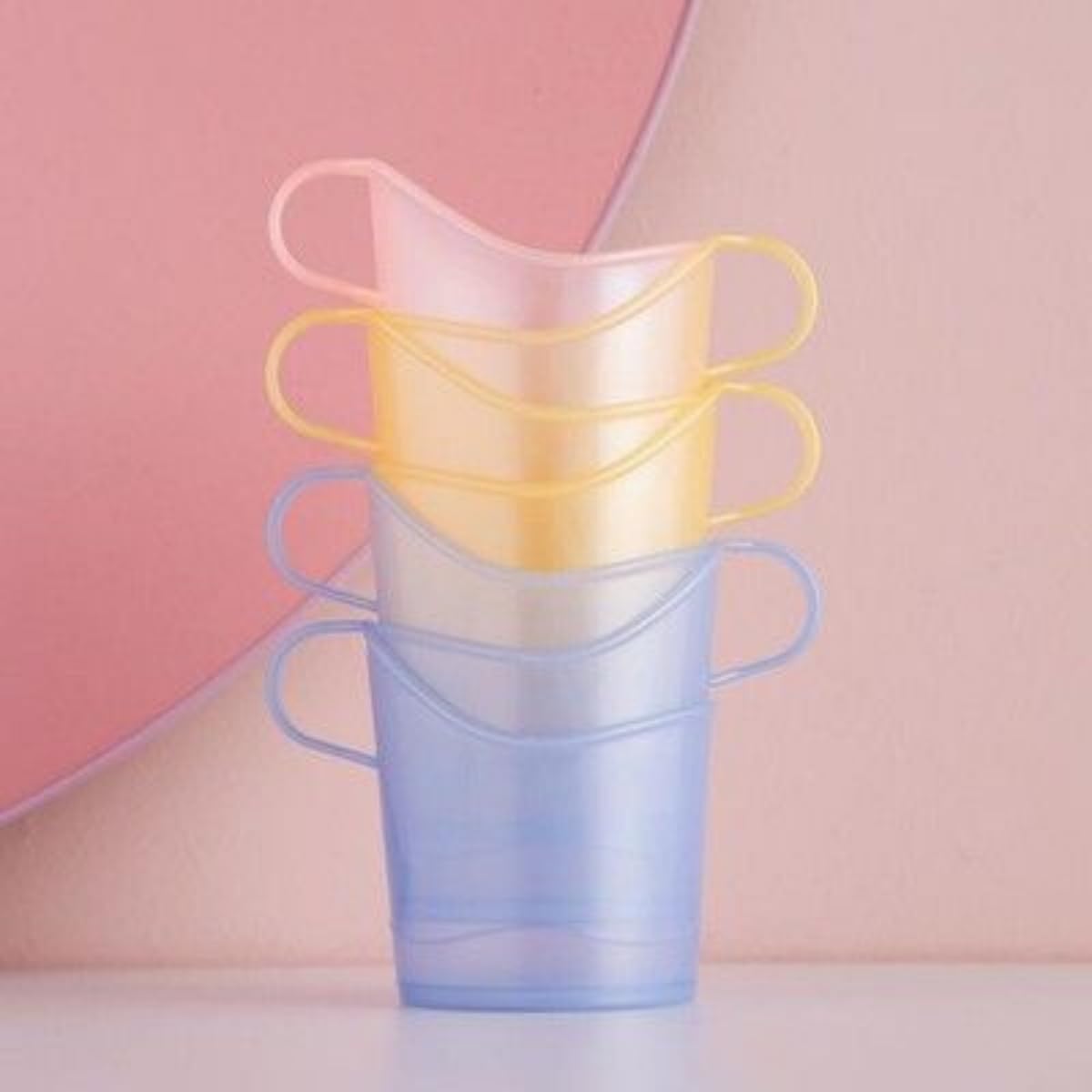 (Pack Of 6) Beverage Holder Coffee Cup Holder, Plastic Cup Stand for Hot Tea, Coffee