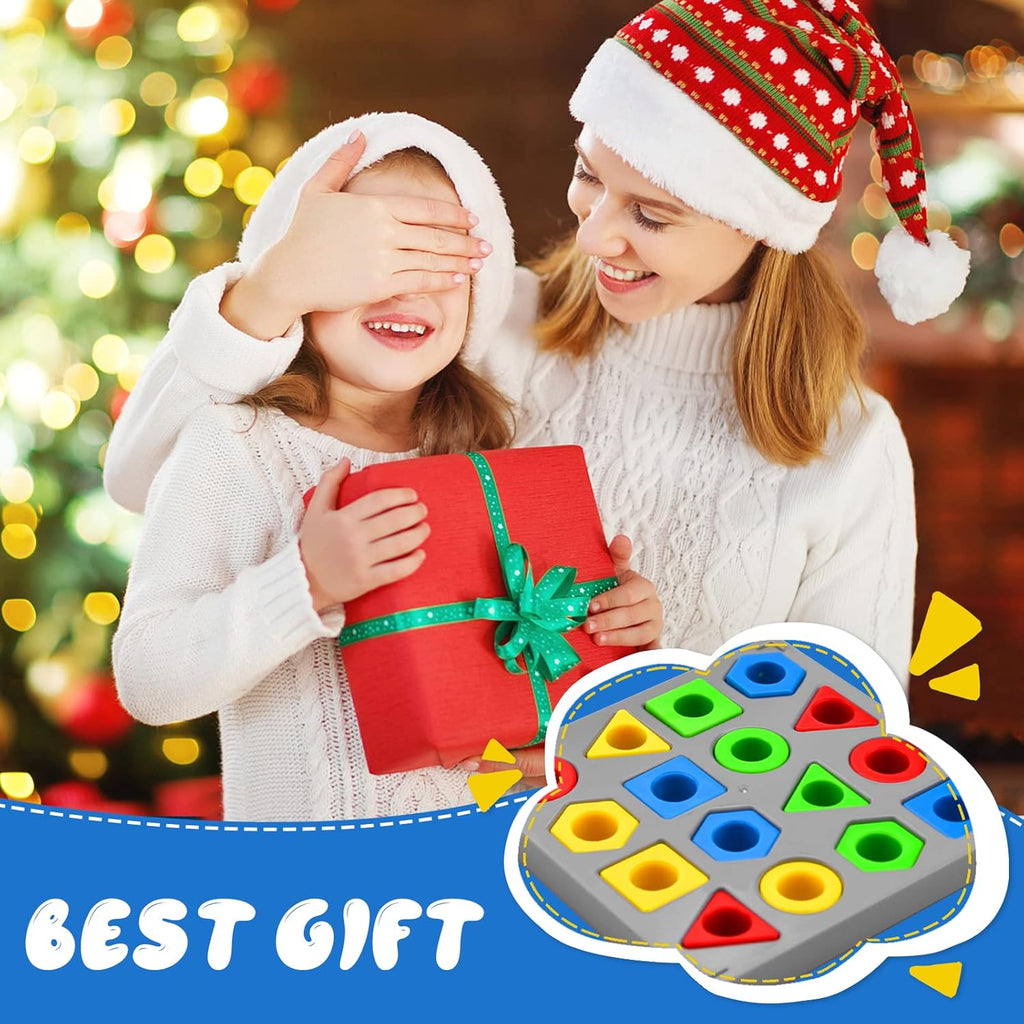 Shape Adjustment Game, Shape Matching Game, Color Sensory Learning Recognition Toy