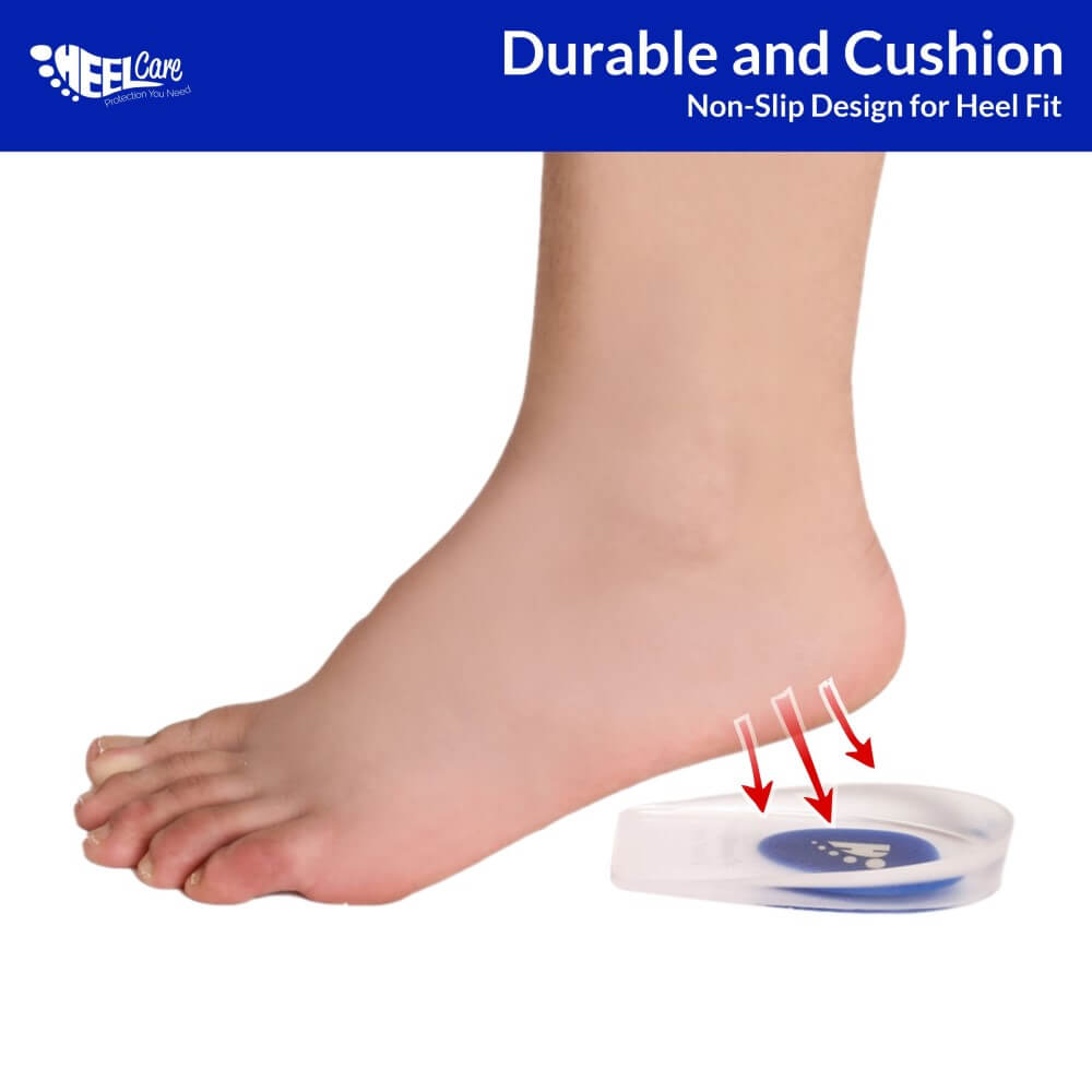 Comfort Gel Heel Cushions for Men and Women Cushion Pad for Heels