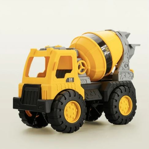 Construction Truck Toy, Free-Wheeling Inertia Vehicle with Moveable Claw & Lifting Back, Beach and Sand Tractor Toy for Kids