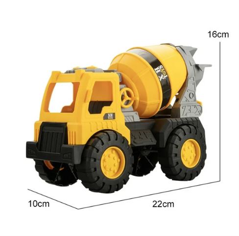 Construction Truck Toy, Free-Wheeling Inertia Vehicle with Moveable Claw & Lifting Back, Beach and Sand Tractor Toy for Kids