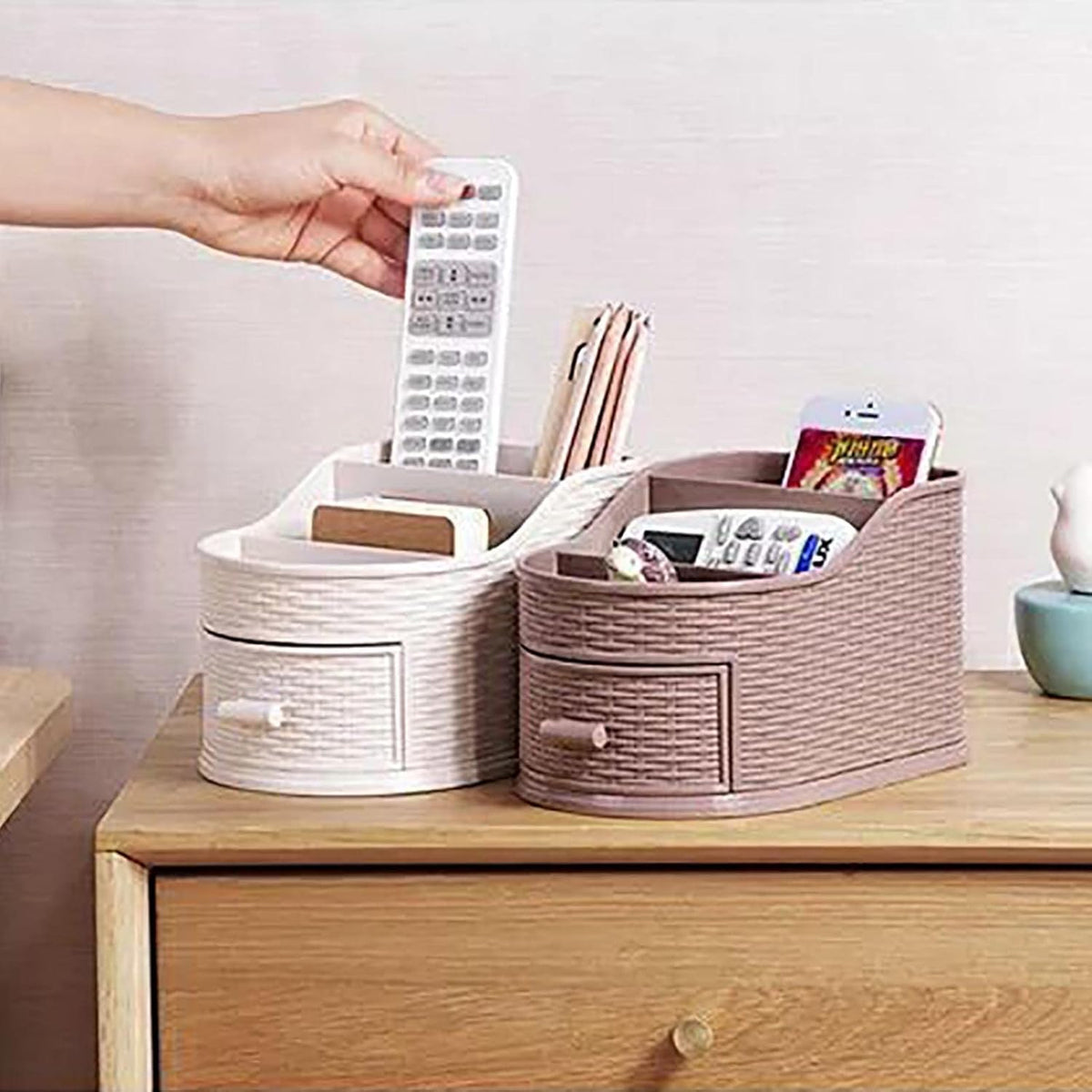 Cosmetic Organizers Desktop Storage Box, Cosmetic Storage Box, Makeup Brush Storage Box