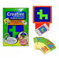 Creative Pattern Puzzle Game Blocks, 60 Pattern Challenge For Kids