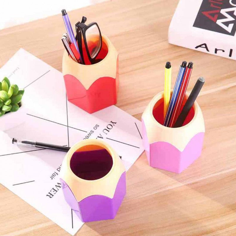1Pc Creative Pencil Shape Pen Holder