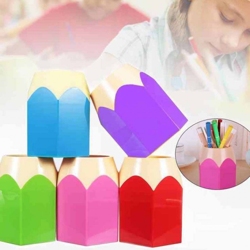 1Pc Creative Pencil Shape Pen Holder