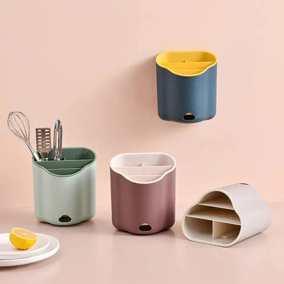 Multifunctional Crown Spoon Holder Storage Rack