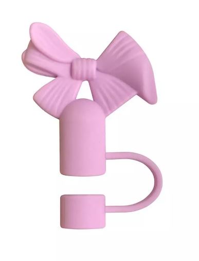 1pc Tumbler Straw Toppers - Cute Bow Style