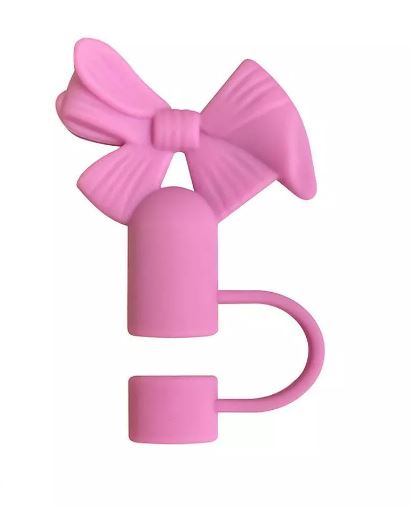1pc Tumbler Straw Toppers - Cute Bow Style