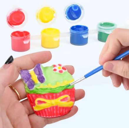 DIY Dessert 3D Mould and Paint for Kids