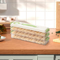 Refrigerator Storage Box Dumplings Donuts Box Organizer for Fridge Multi layers Kitchen Storage & Organization Food Storage Containers
