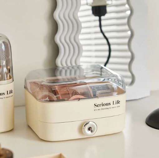 Dustproof Organizer for Cosmetics & Jewelry