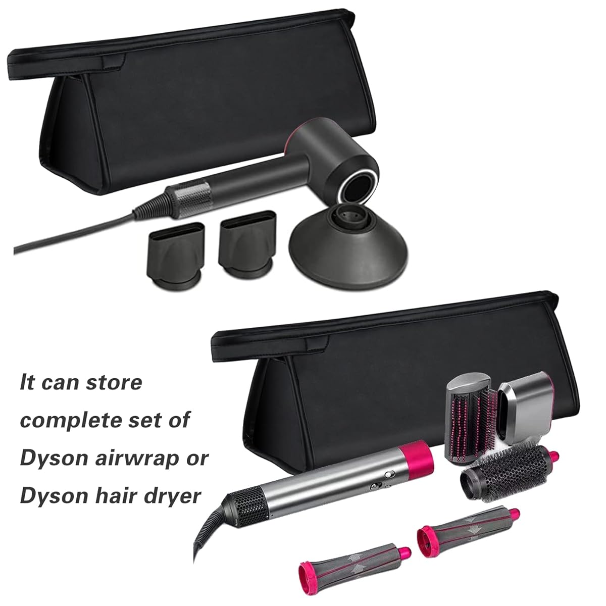 Dyson Airwrap Shark Travel Bag, Anti-scratch Dustproof Shockproof Travel Case for Dyson