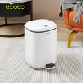 ECOCO Pedal Trash Can, 11L Ecoco Waste Bin