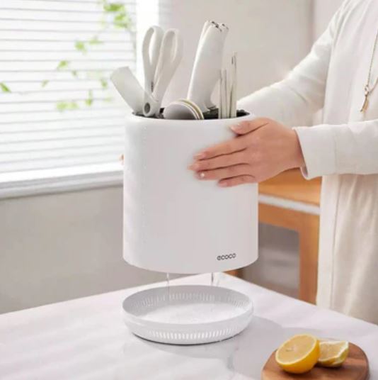 Ecoco 360° Rotating Knife Holder and Utensil Organizer