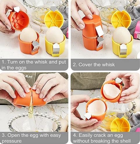 Efficient Egg Opener Egg Shell Opener Kitchen Gadgets