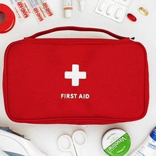 First Aid Kit Bag, Mini Empty Medical Storage Bag Portable Pouch