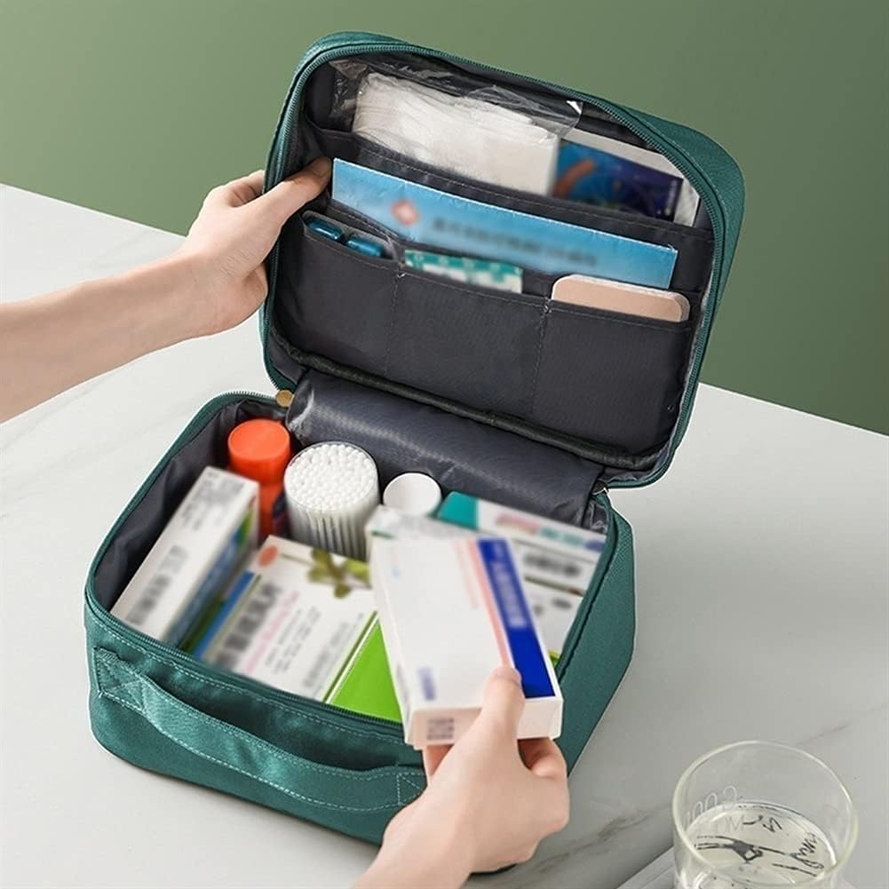 First Aid Kit Bag, Mini Empty Medical Storage Bag Portable Pouch