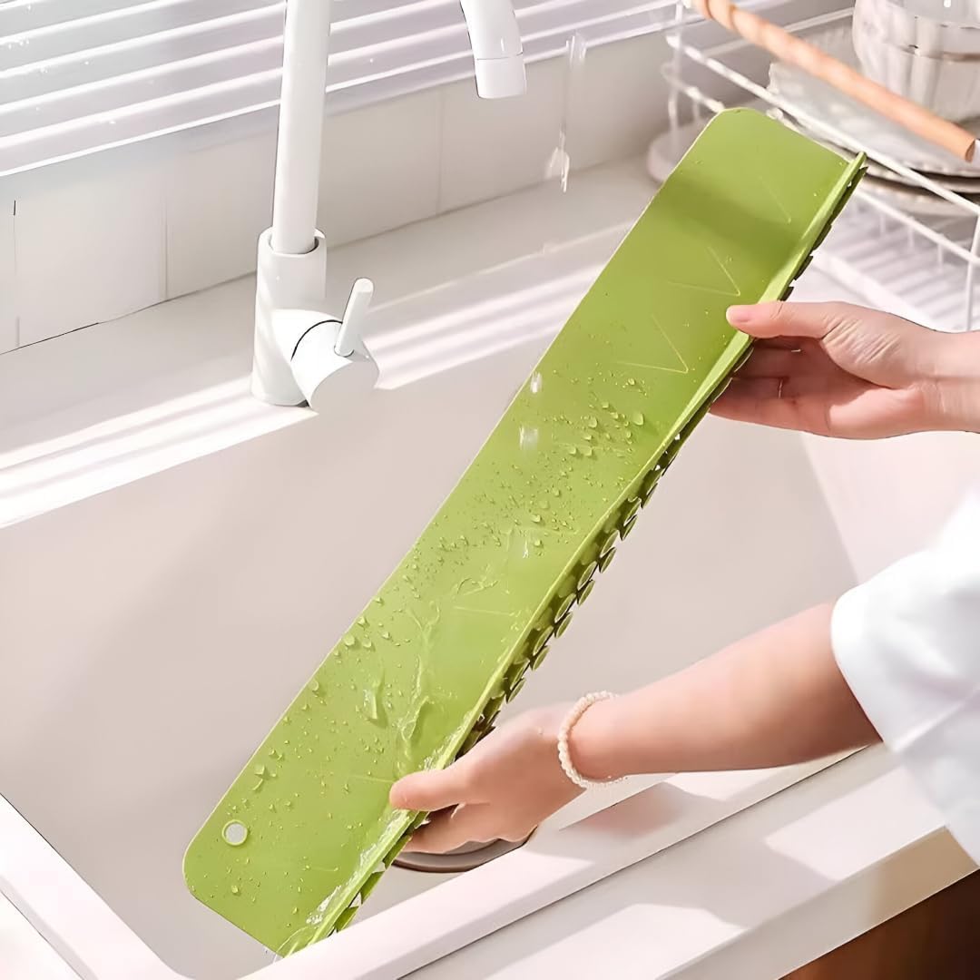 1pc Flexible Silicone Kitchen Sink Splash Guards