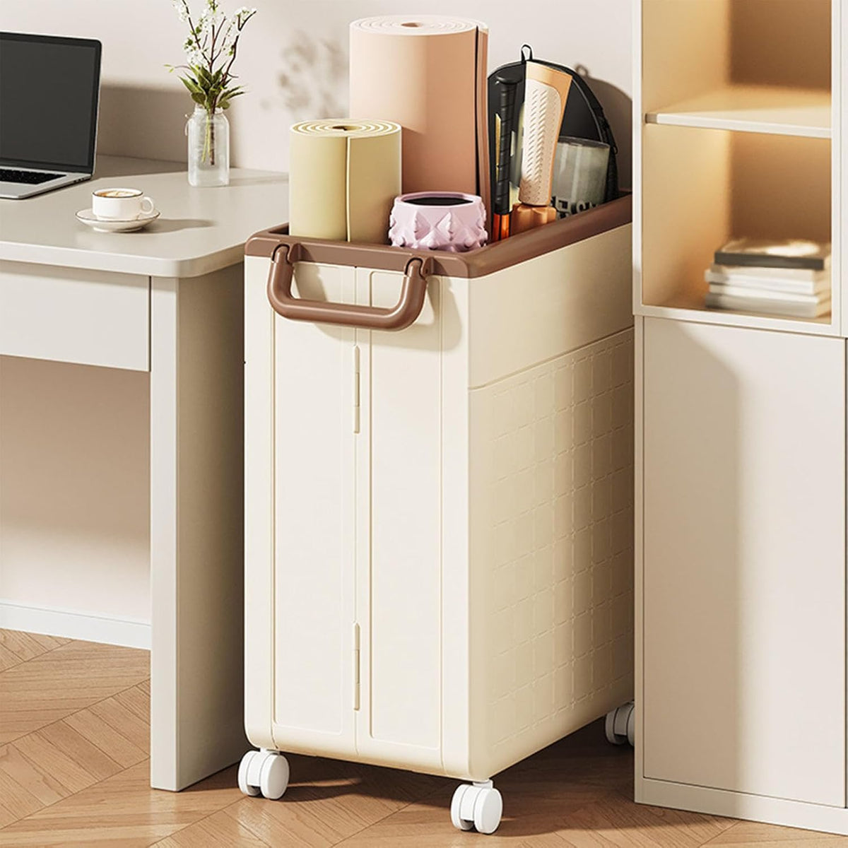 Foldable Storage Box - Foldable Storage Bin/Basket for Sports Equipment, Dirty Clothes, Toys