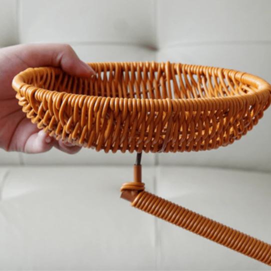 Multi Tiers Creative Rattan Fruit Vegetable Storage Basket