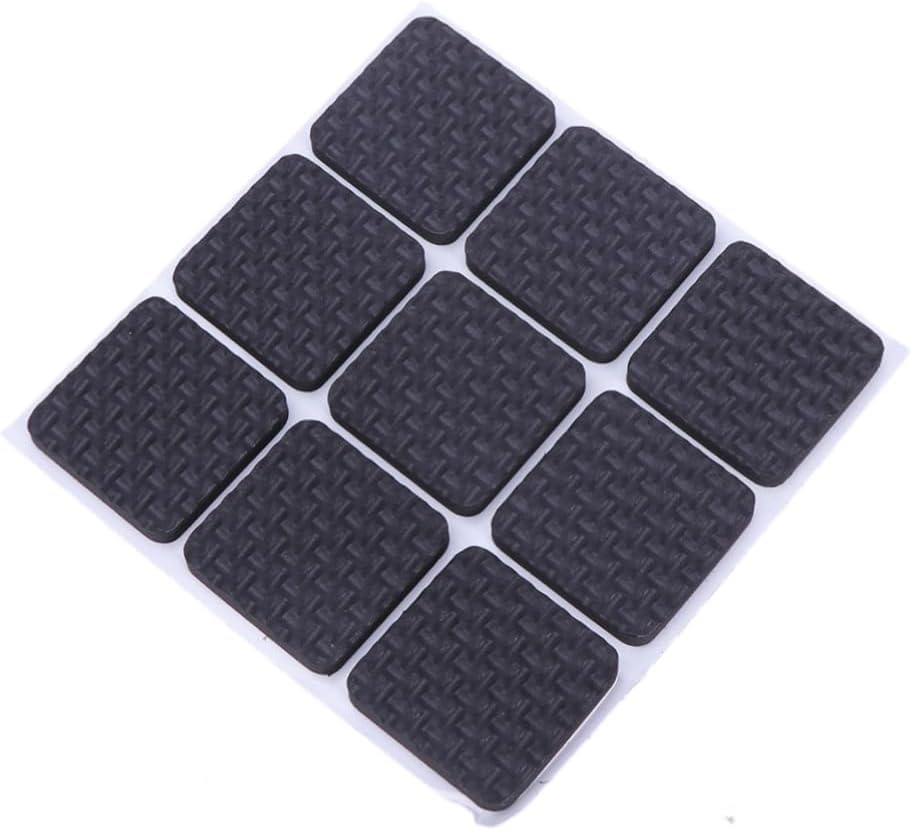 (Pack of 15) Furniture Feet Pads - Non-Slip Rubber Furniture Pads, Self-Adhesive Chair Leg Floor Protectors