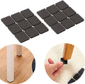(Pack of 15) Furniture Feet Pads - Non-Slip Rubber Furniture Pads, Self-Adhesive Chair Leg Floor Protectors