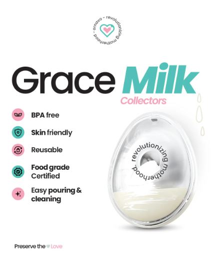 ORNAVO Grace Milk Collector Set of 2