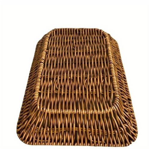 Bread Baskets, Tabletop Food Serving Baskets, Handwoven Storage Basket Bin, Fruit Vegetables cosmetics Basket for Home