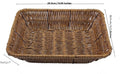 Bread Baskets, Tabletop Food Serving Baskets, Handwoven Storage Basket Bin, Fruit Vegetables cosmetics Basket for Home